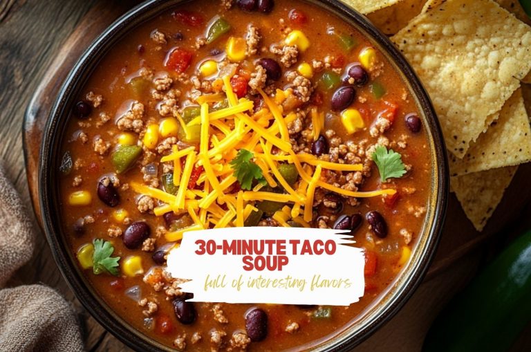 30-Minute Taco Soup