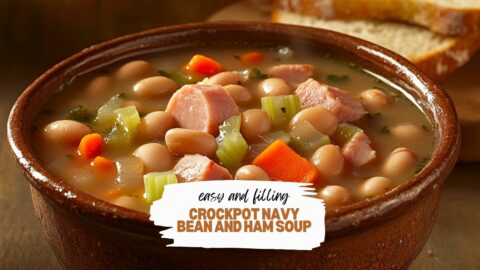Easy And Filling Crockpot Navy Bean And Ham Soup