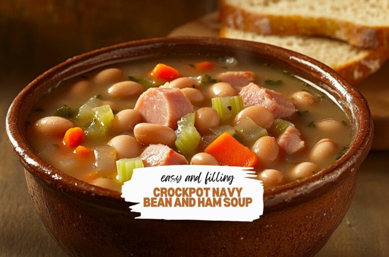 Crockpot Navy Bean And Ham Soup