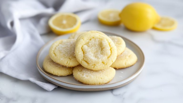 Irresistible Lemon Sugar Cookies