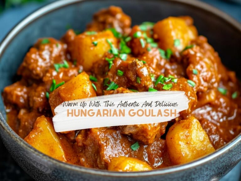Authentic Hungarian Goulash