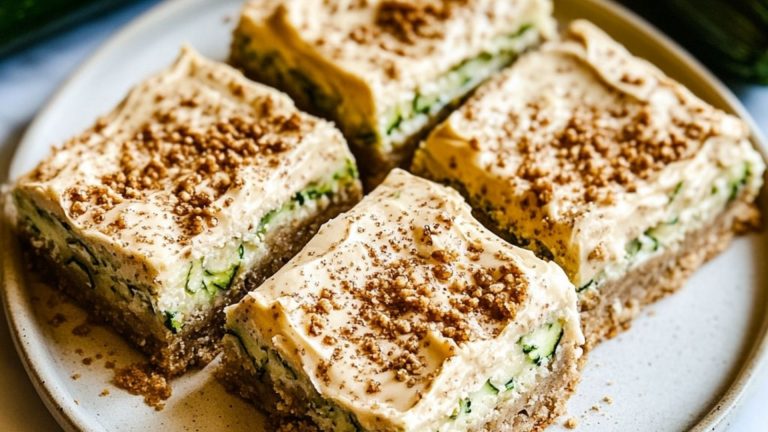 Zucchini Bars With Frosting