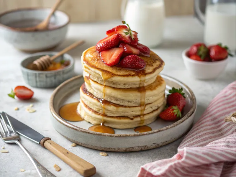 Almond Milk Pancakes