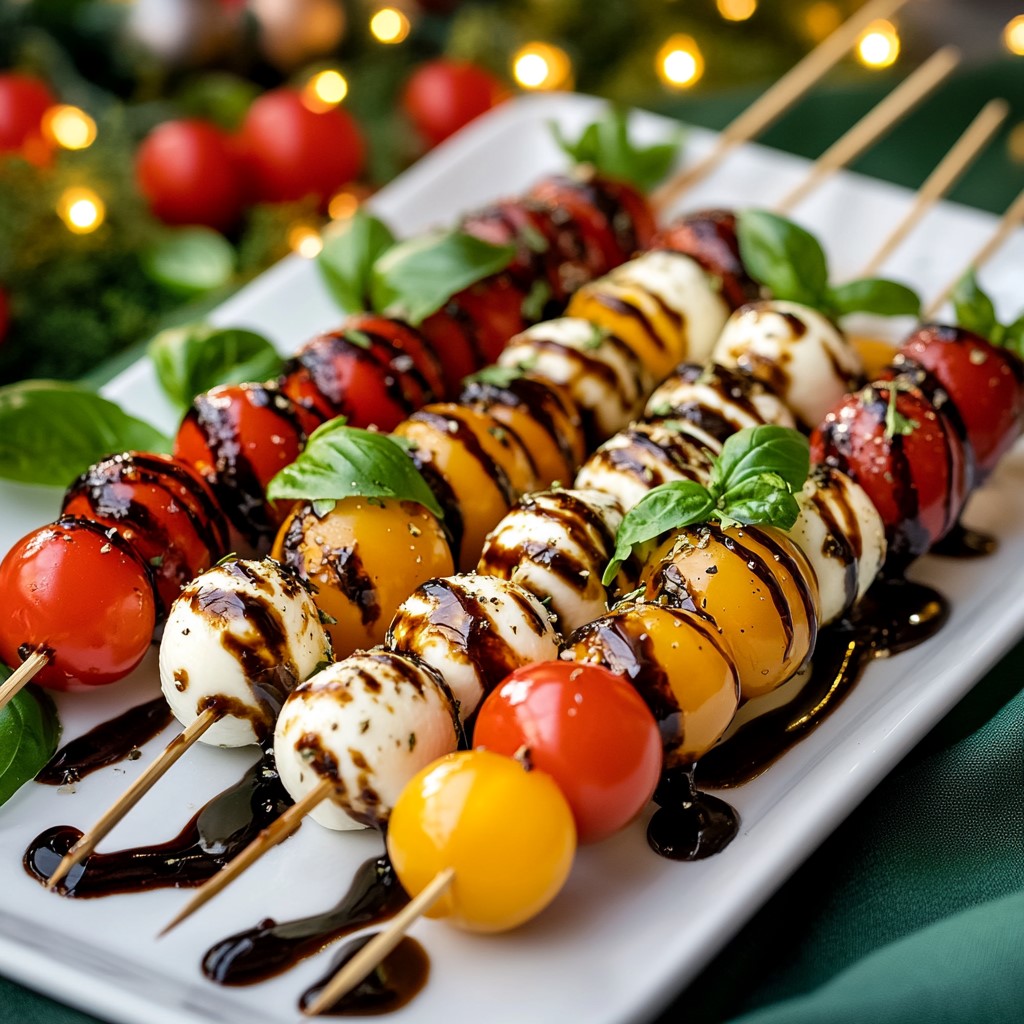 Caprese skewers