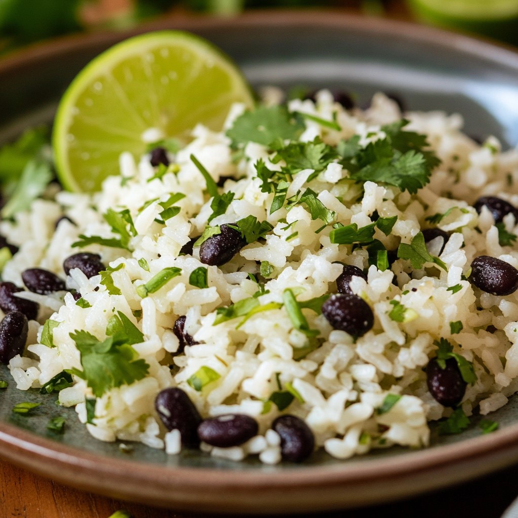 Cilantro Lime Rice and Beans