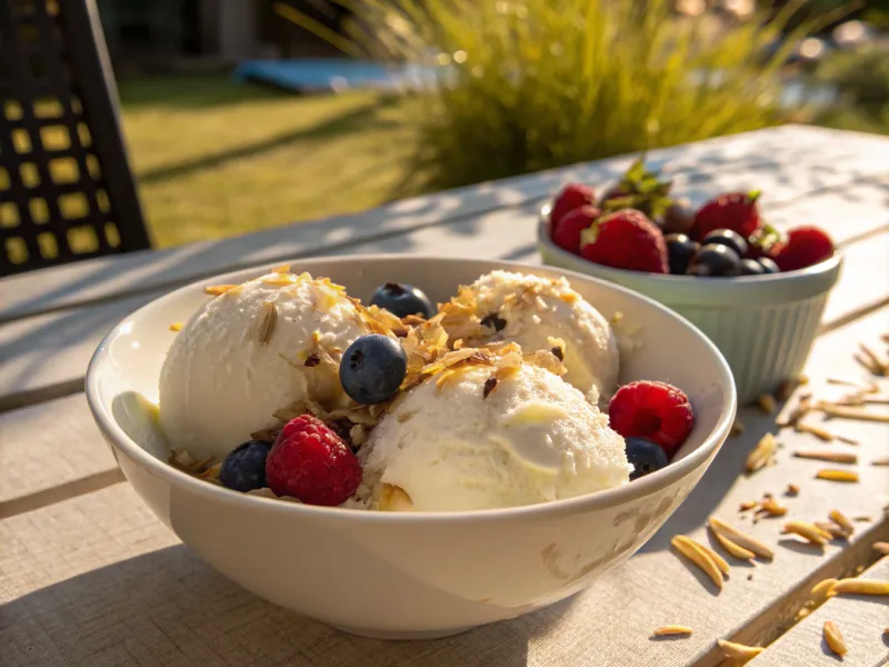 Coconut Milk Ice Cream
