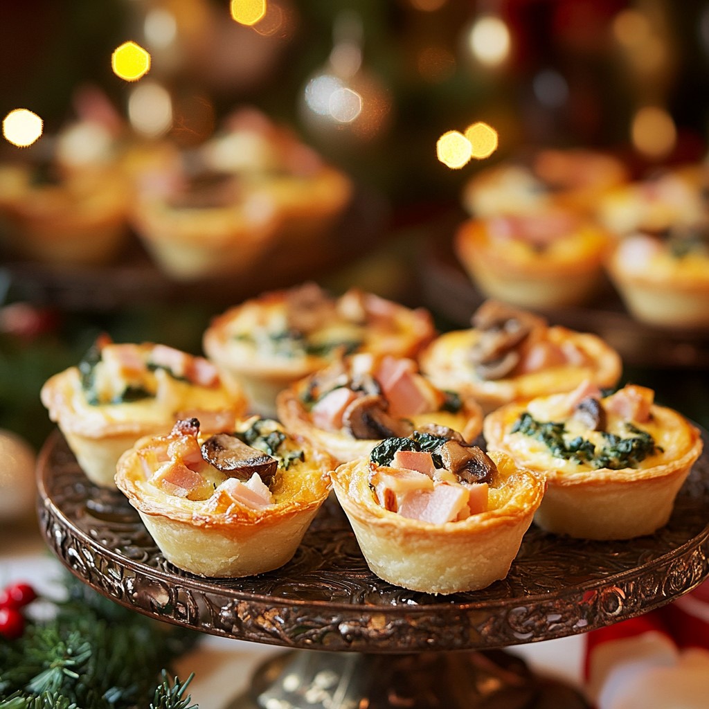 mini quiches