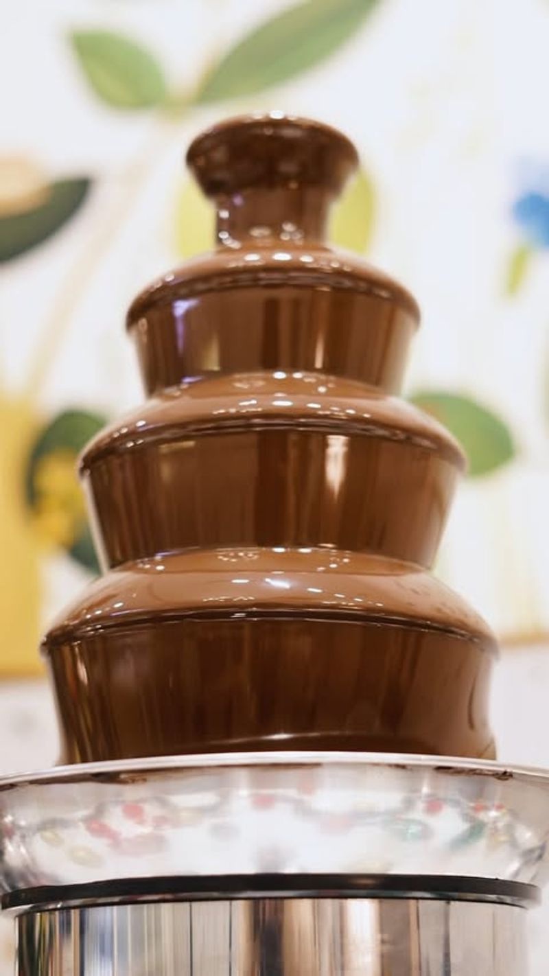 #2: The Chocolate Fountain Frenzy