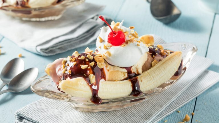 banana split boat