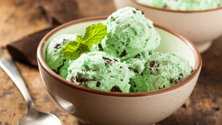 mint chocolate chip ice cream
