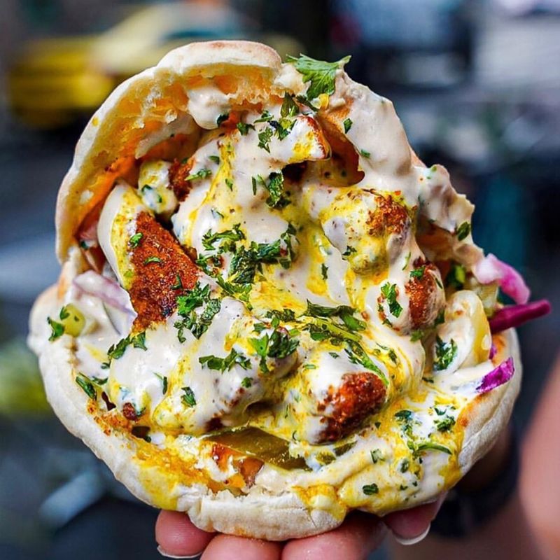 #25: The Falafel Sandwich – New York’s Middle Eastern Gem