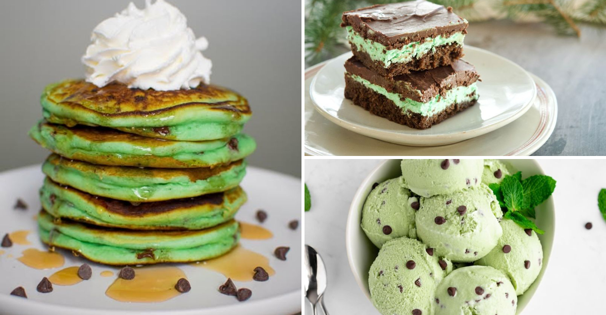 mint chocolate recipes