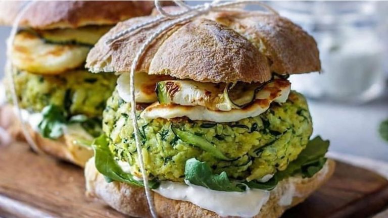 Zucchini burger