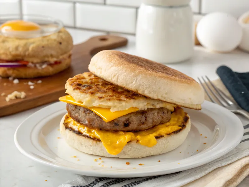 A&W Breakfast Sandwich