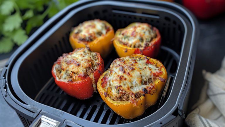 Tasty Air Fryer Stuffed Peppers