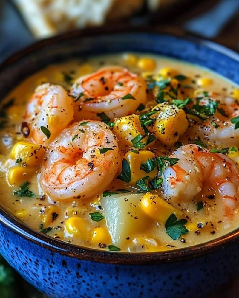 Corn and Shrimp Chowder