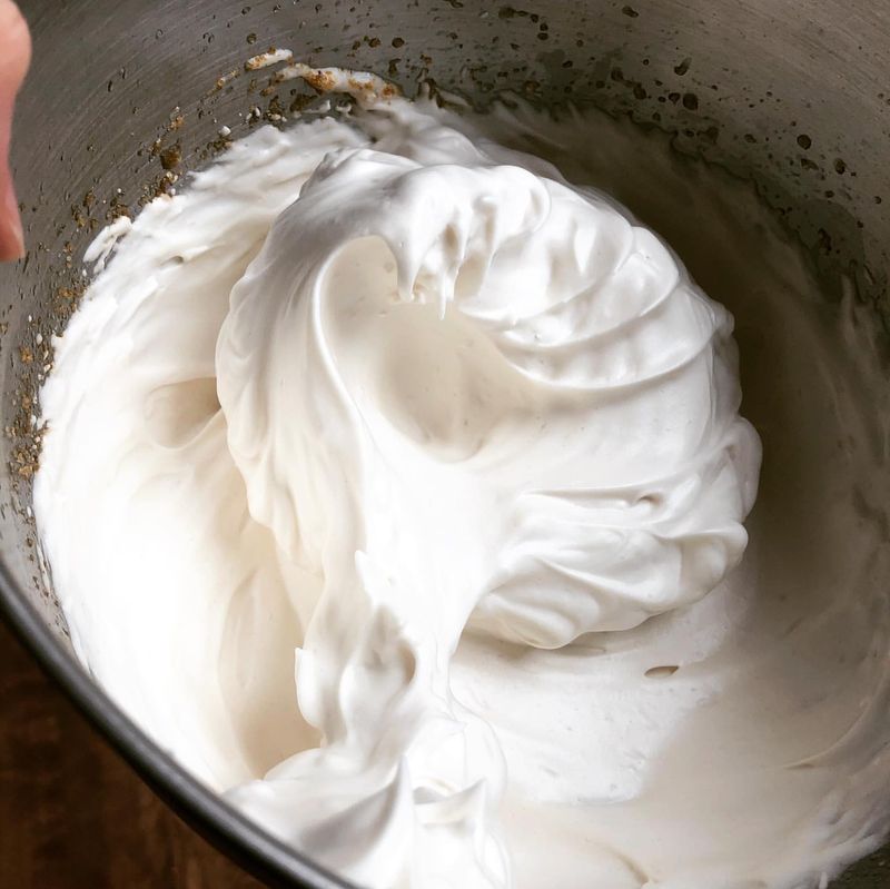 Aquafaba Whipped Cream