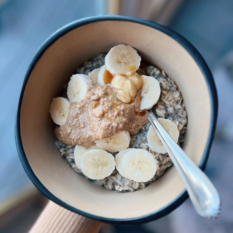 Banana Nut Oatmeal Bowl
