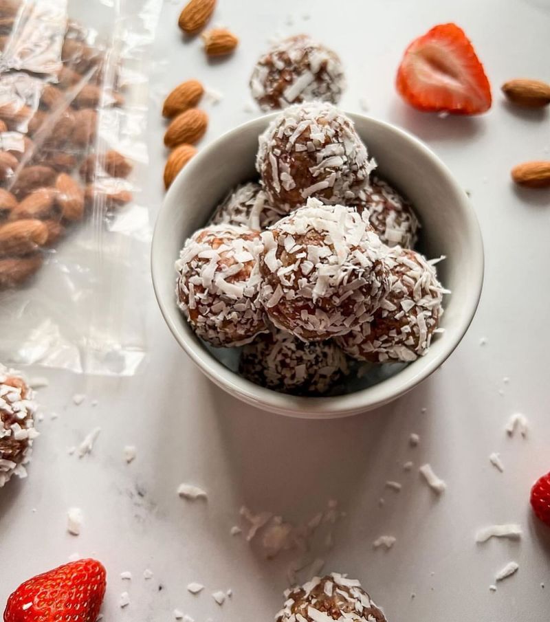 Berry Almond Energy Bites