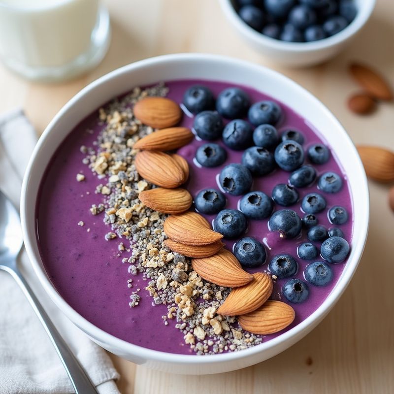 Berry Almond Smoothie Bowl