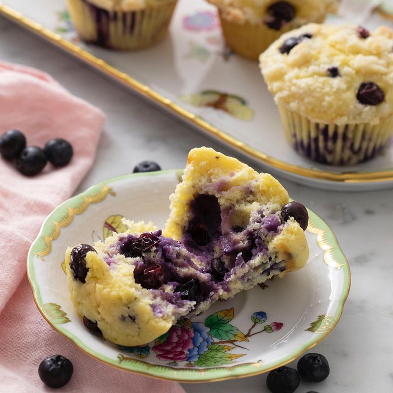 Berry Lemon Muffins