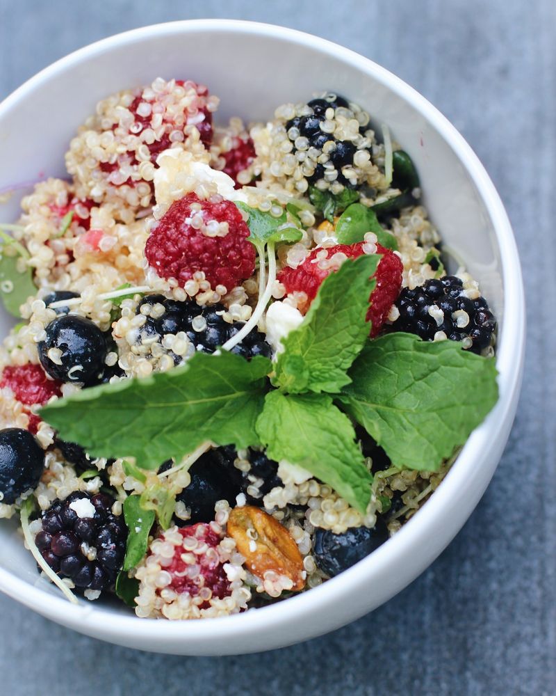 Berry Quinoa Salad