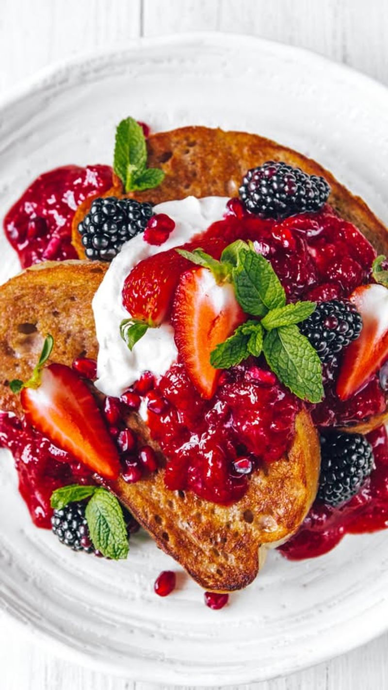 Berry Tofu Parfait