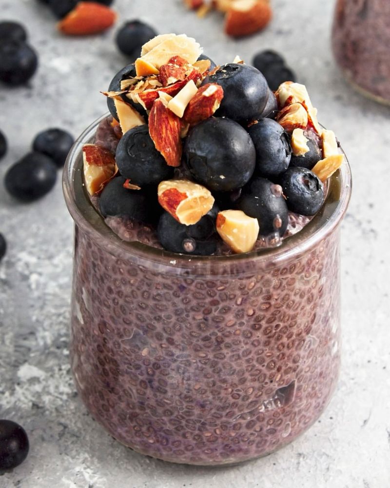Blueberry Chia Pudding