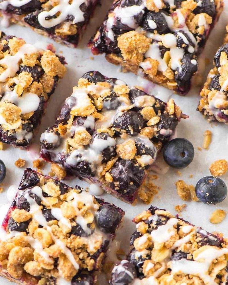 Blueberry Oatmeal Bars