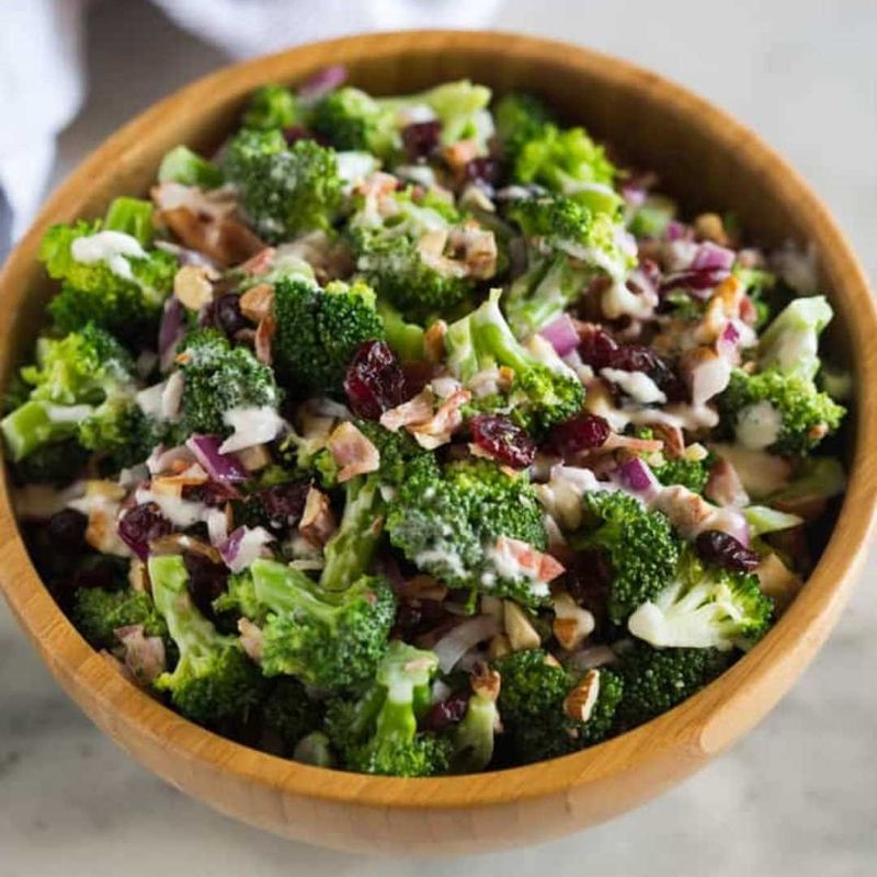 Broccoli and Almond Salad