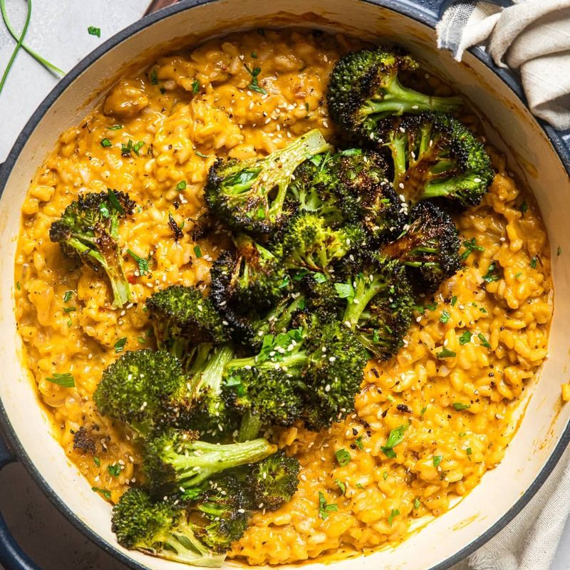 Broccoli and Lentil Curry