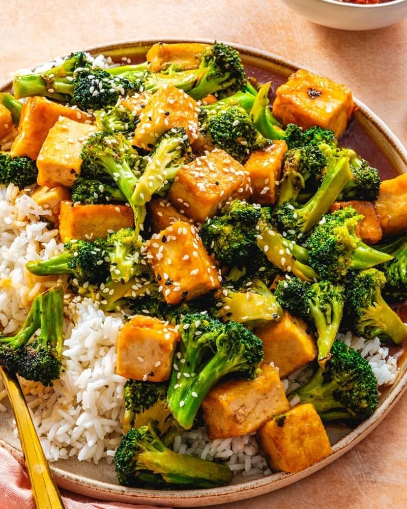 Broccoli and Tofu Stir-Fry