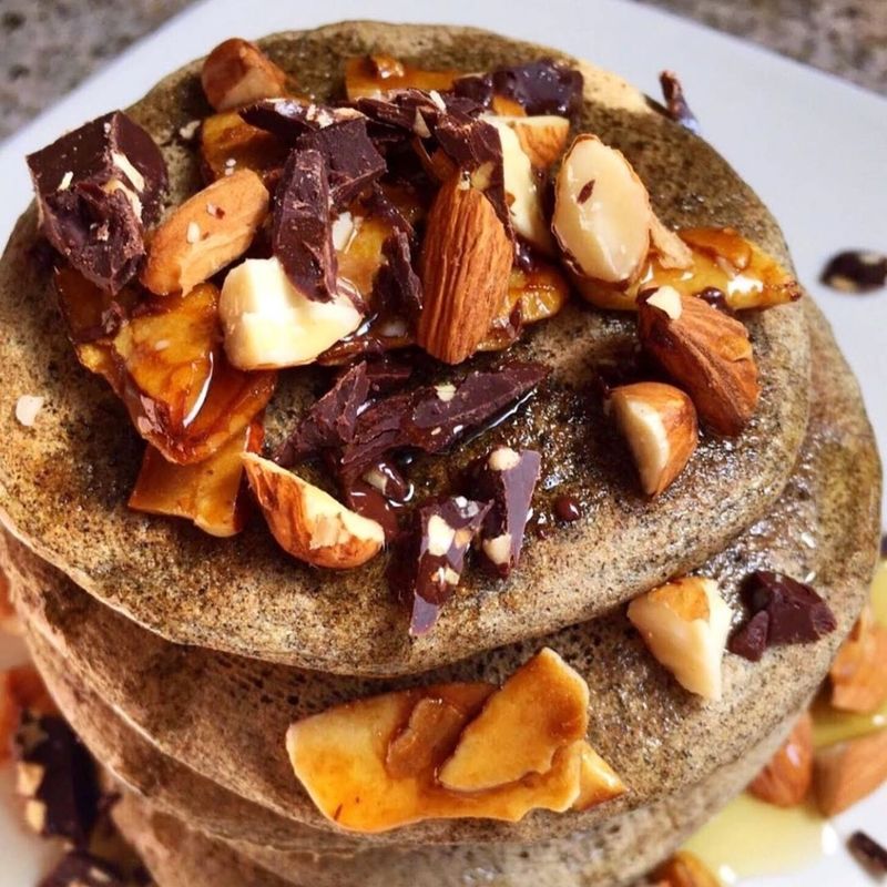 Buckwheat and Almond Pancakes