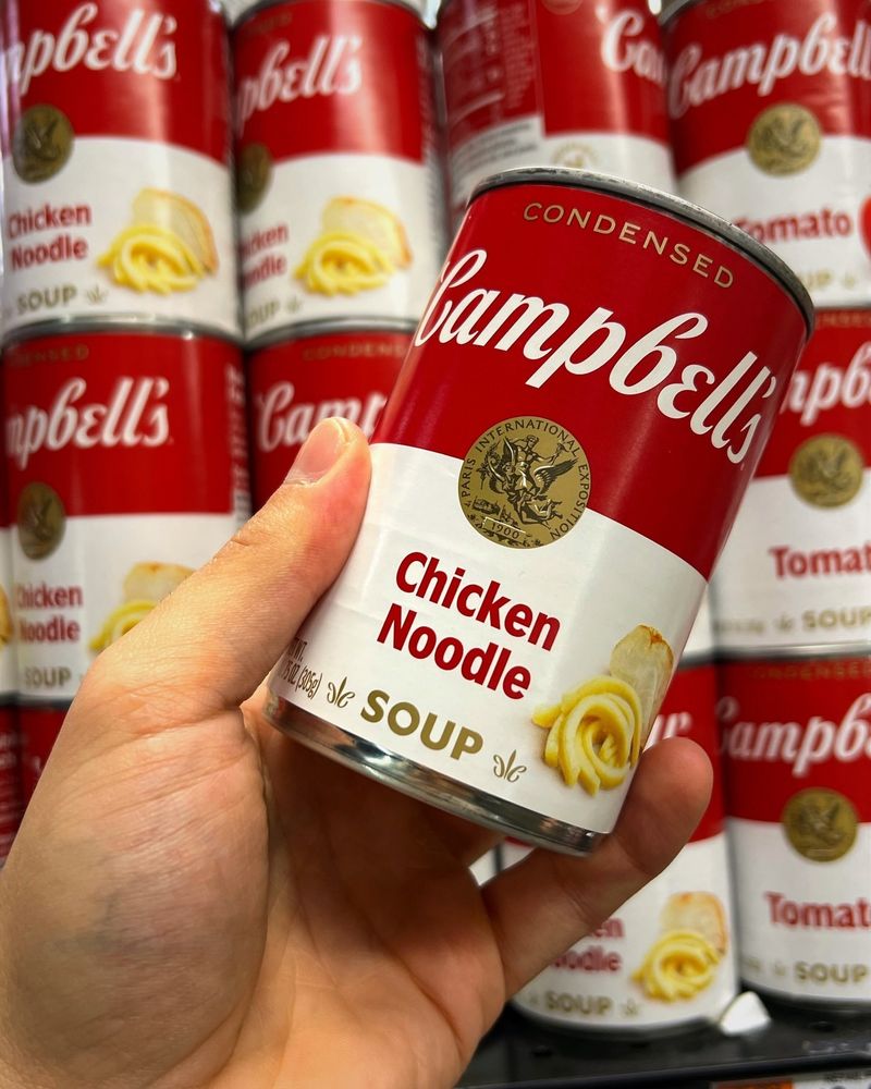 Canned Chicken Noodle Soup