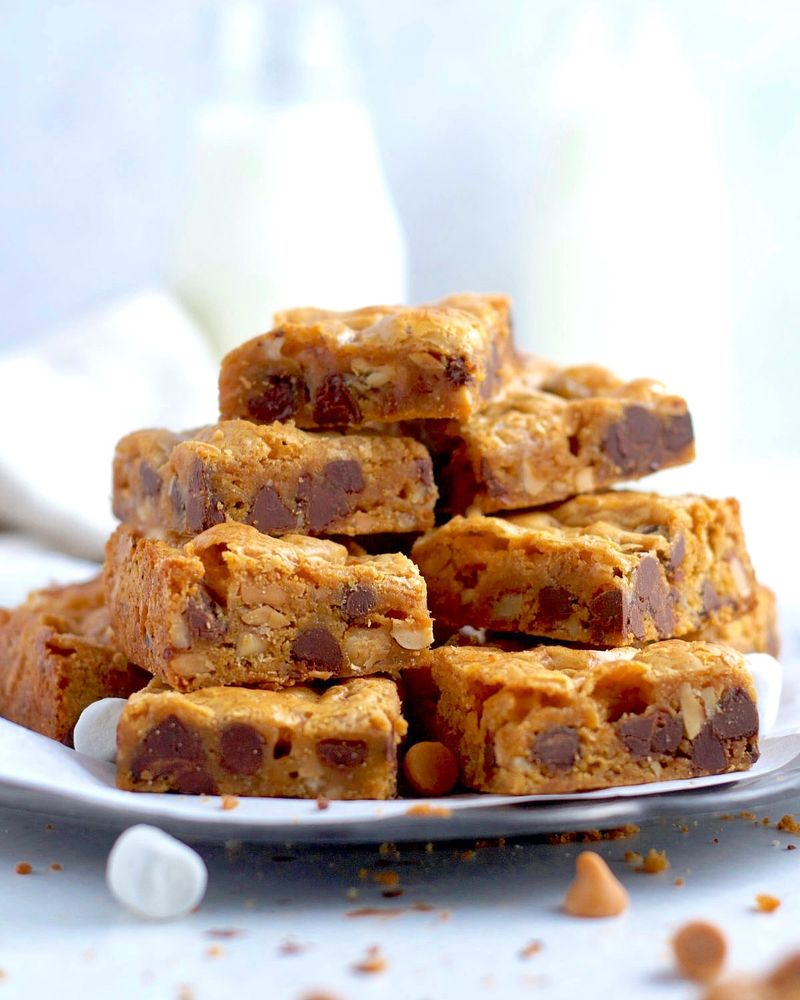 Chewy Butterscotch Bars