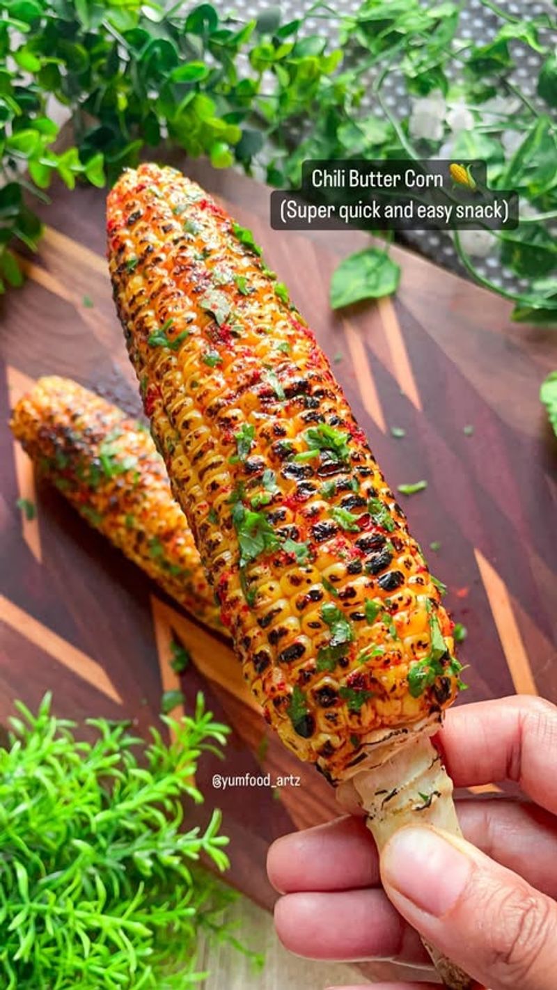 Chili Lime Grilled Corn