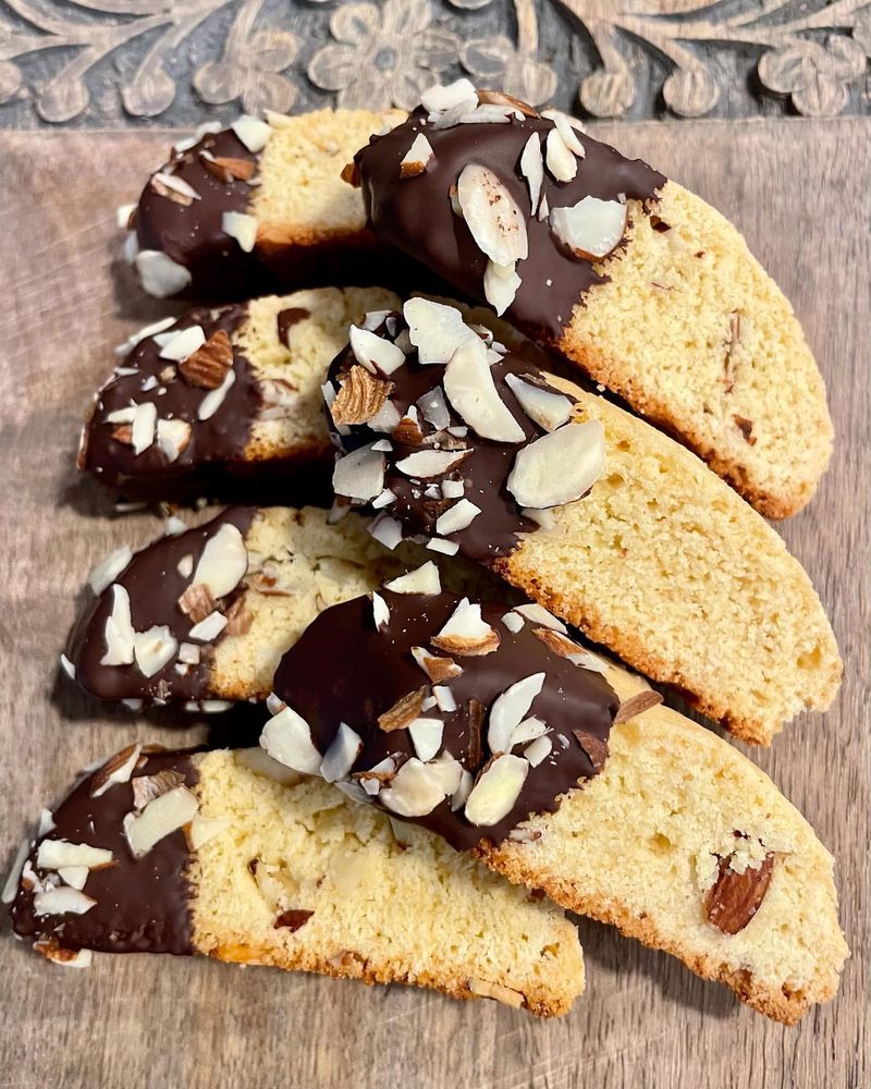 Chocolate Almond Biscotti