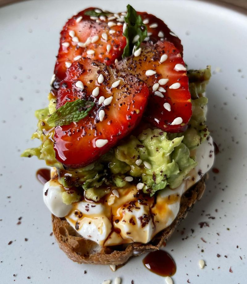 Chocolate Avocado Toast