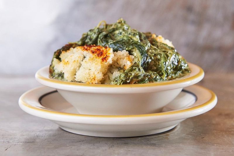 Creamy Spinach Casserole