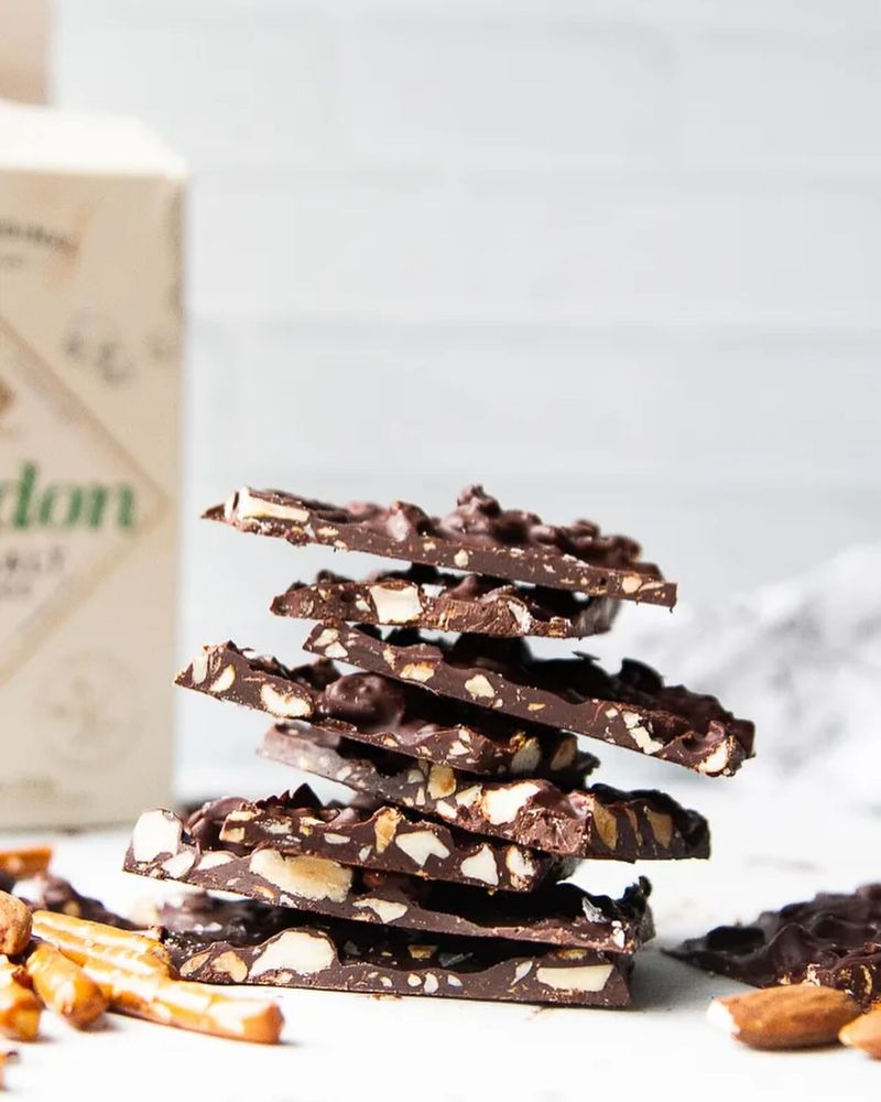 Dark Chocolate Almond Bark