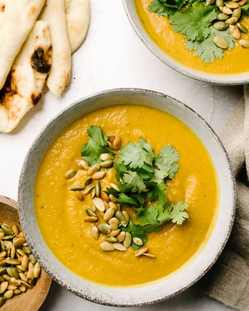 Exotic Curried Pumpkin Soup