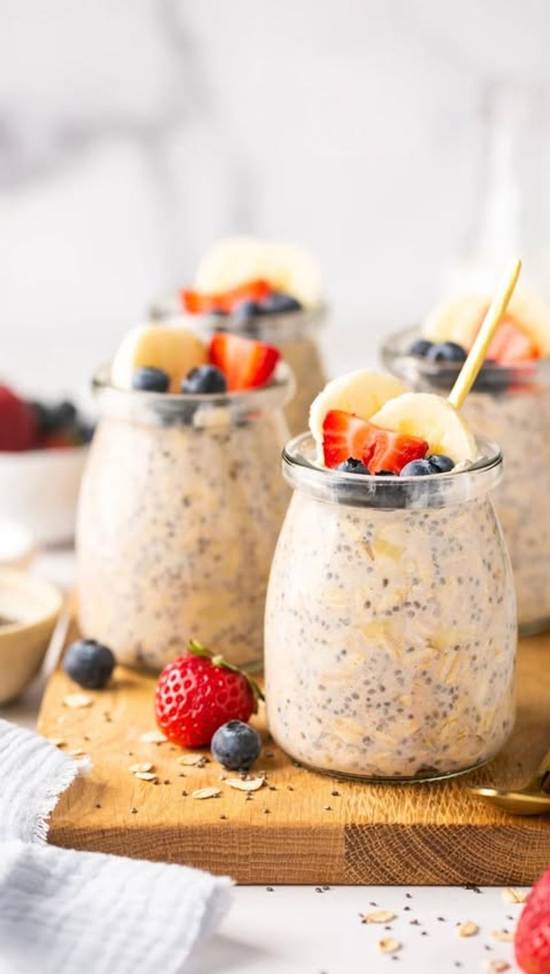 Fruit and Nut Overnight Oats