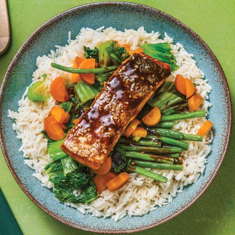 Ginger Soy Glazed Salmon