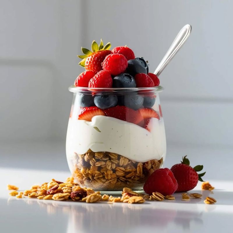 Greek Yogurt Parfait with Berries
