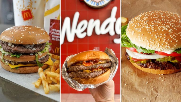fast food burgers