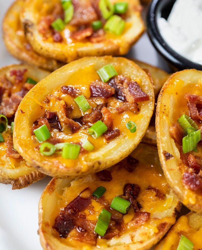 Idaho: Bacon Potato Skins