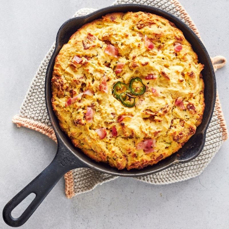 Indiana: Bacon Cornbread
