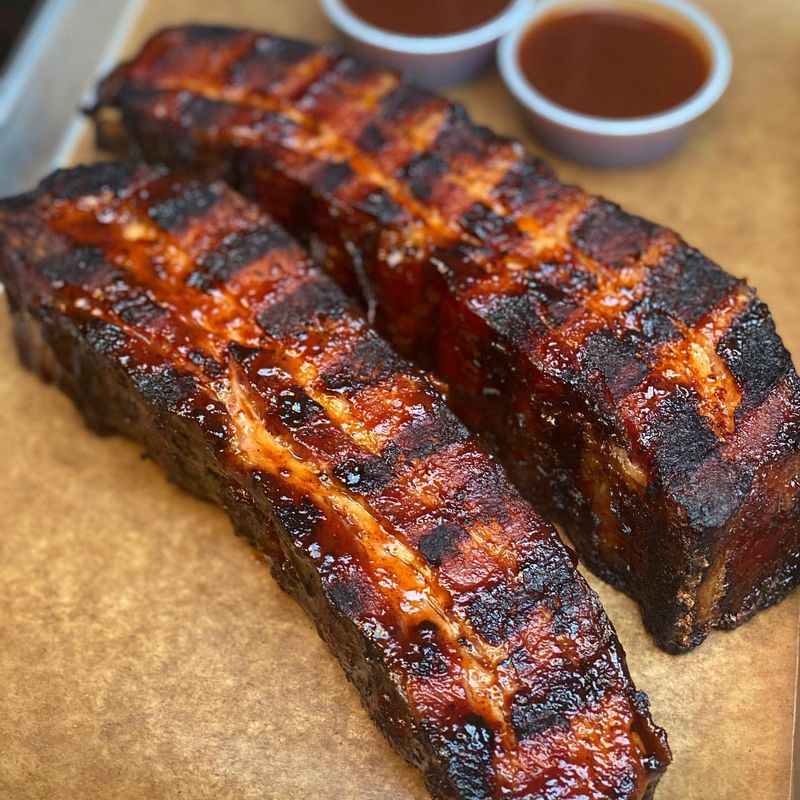 Kentucky: Bacon Bourbon BBQ Ribs