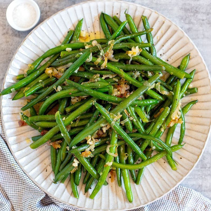 Lemon Dill Green Beans