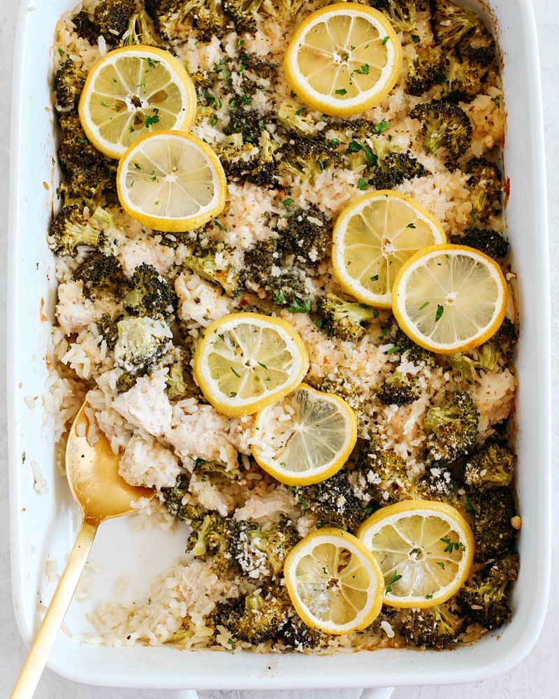 Lemon Herb Chicken Casserole